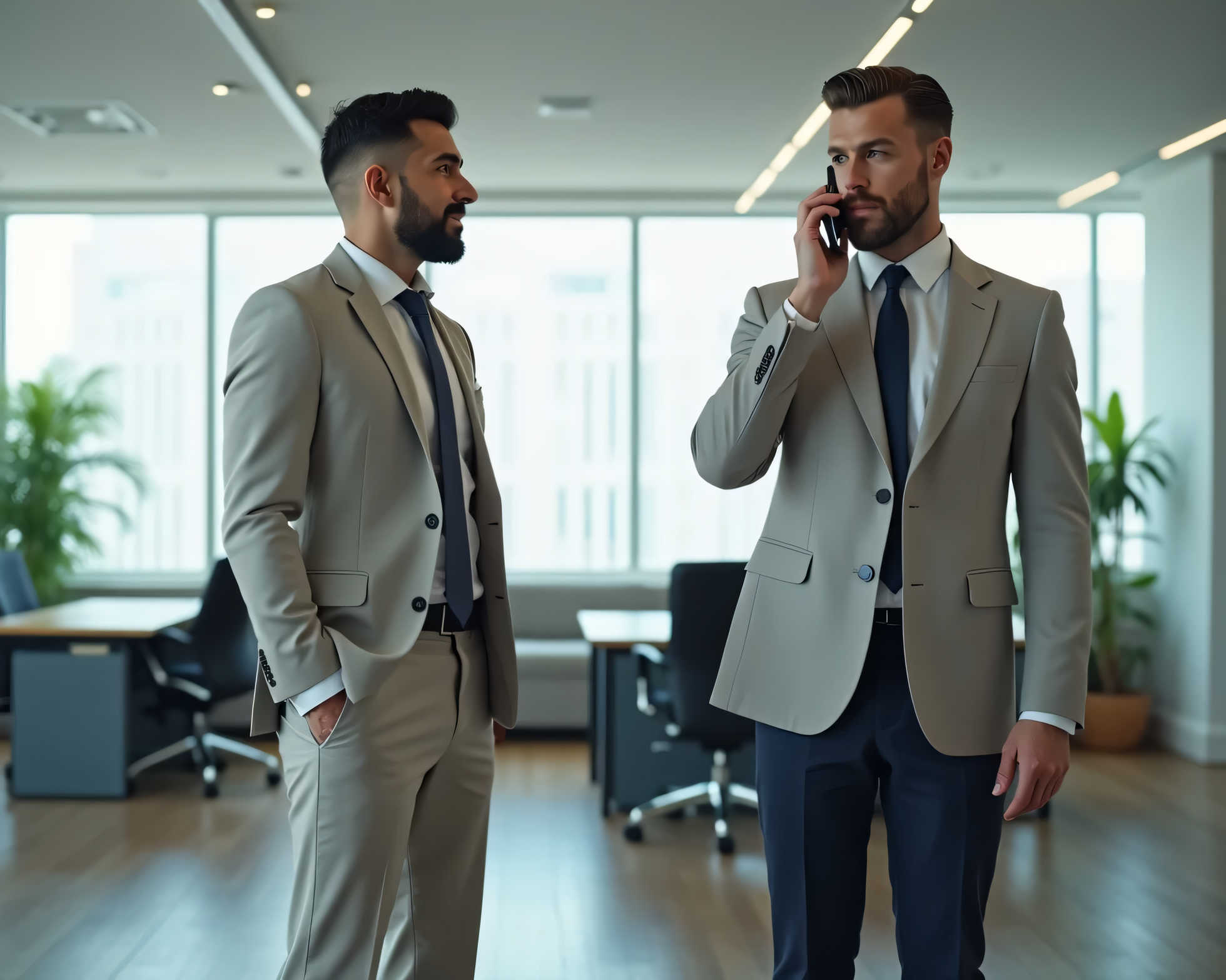 Executivos no escritório